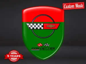 Corvette Adesivi Lunotto Auto Resistenti Premium Esclusivi